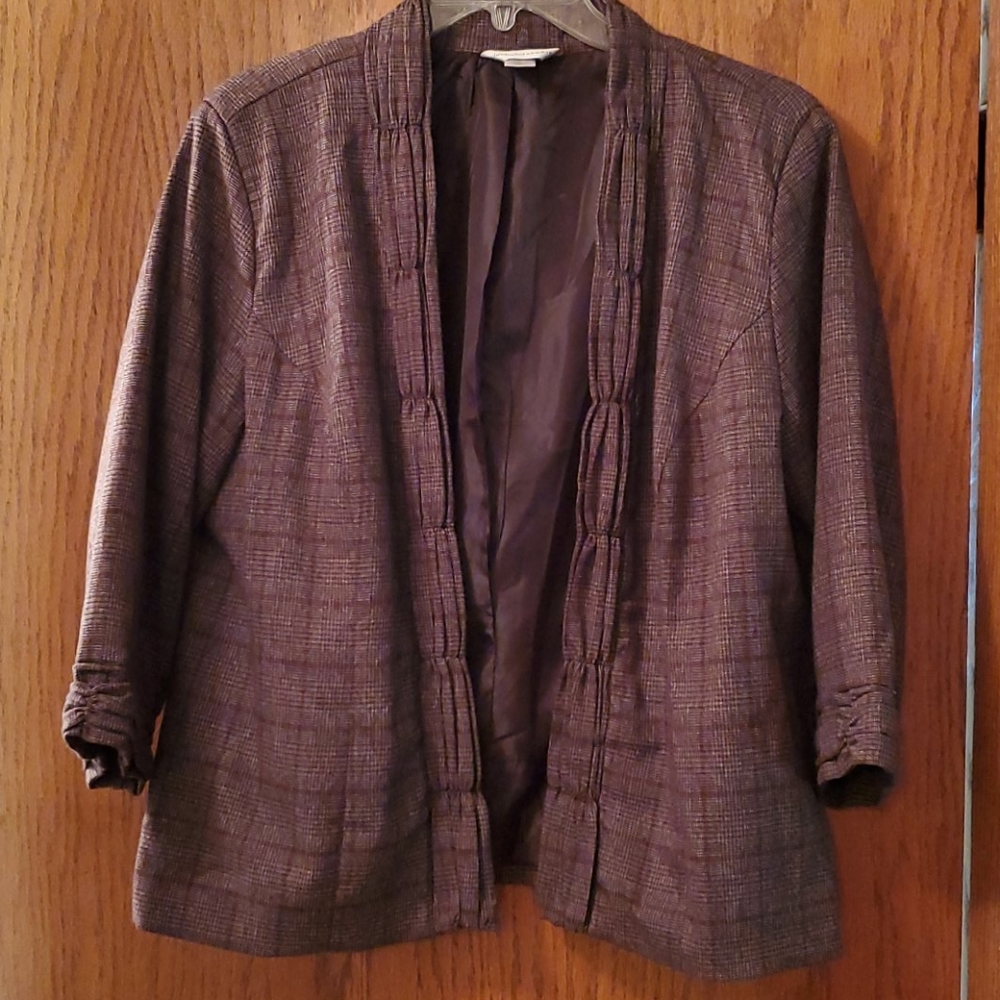 Christopher & Banks fully lined dress jacket